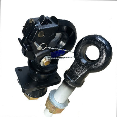 160*100/140*80 Trailer Hitch e Ball Hitch Lock Acessório de caminhão personalizável com 50mm Draw Bar Eye