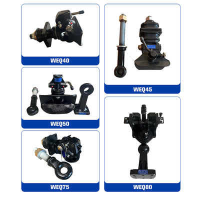 Acoplamento de tracção de barra de engate do reboque com capacidade de 13-65 kg e valor D de 140KN/150KN/280KN/360KN